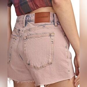 Lucky Brand Pink Denim Shorts 6/28 NWT